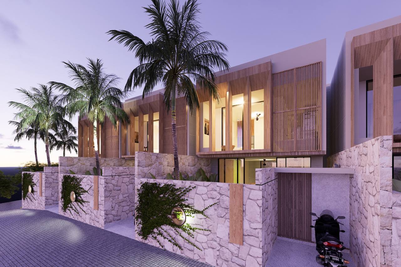 MODERN TROPICAL 2 BEDROOM VILLA FOR SALE LEASEHOLD IN PANDAWA BE-618 